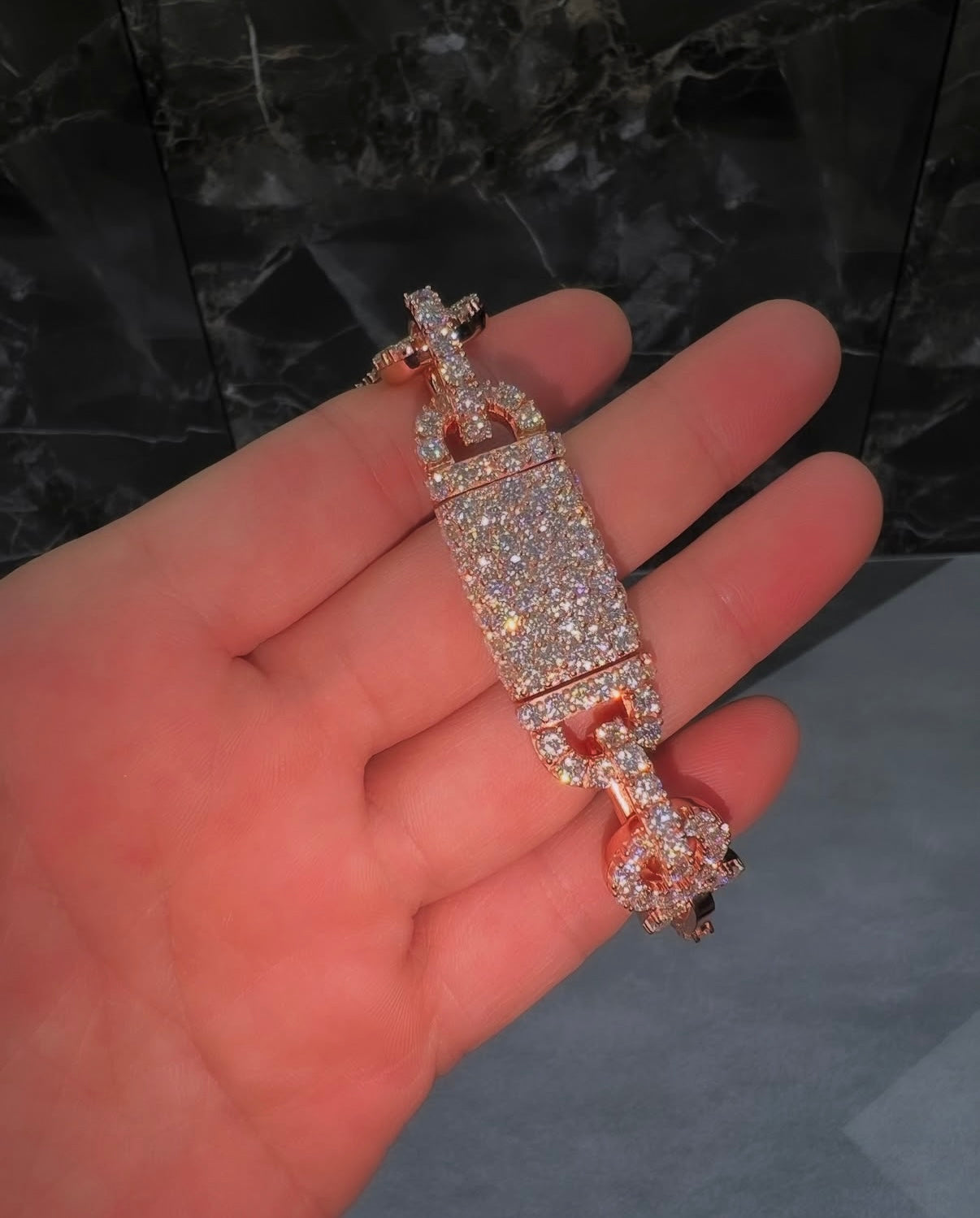 Rose Gold Infinity Bracelet