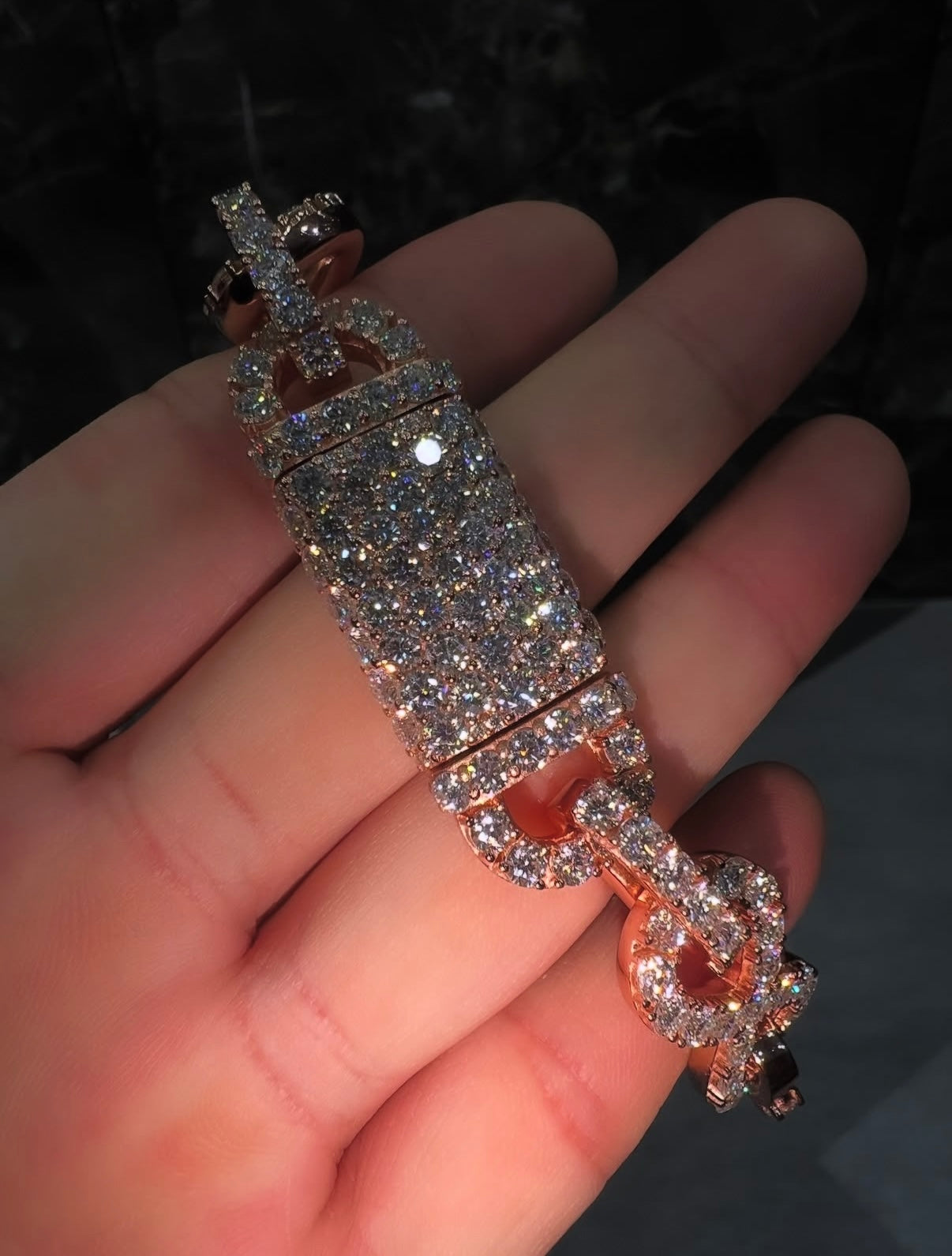 Rose Gold Infinity Bracelet