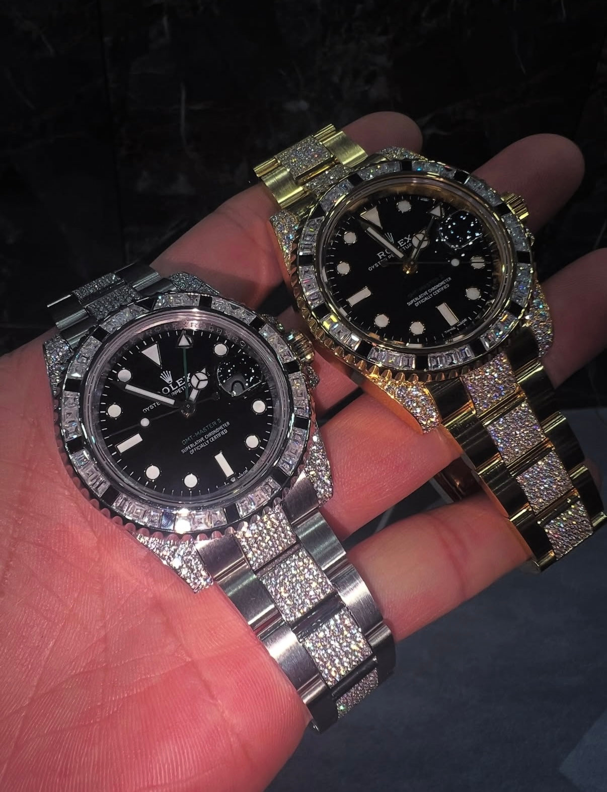 Rolex White and Yellow Gold