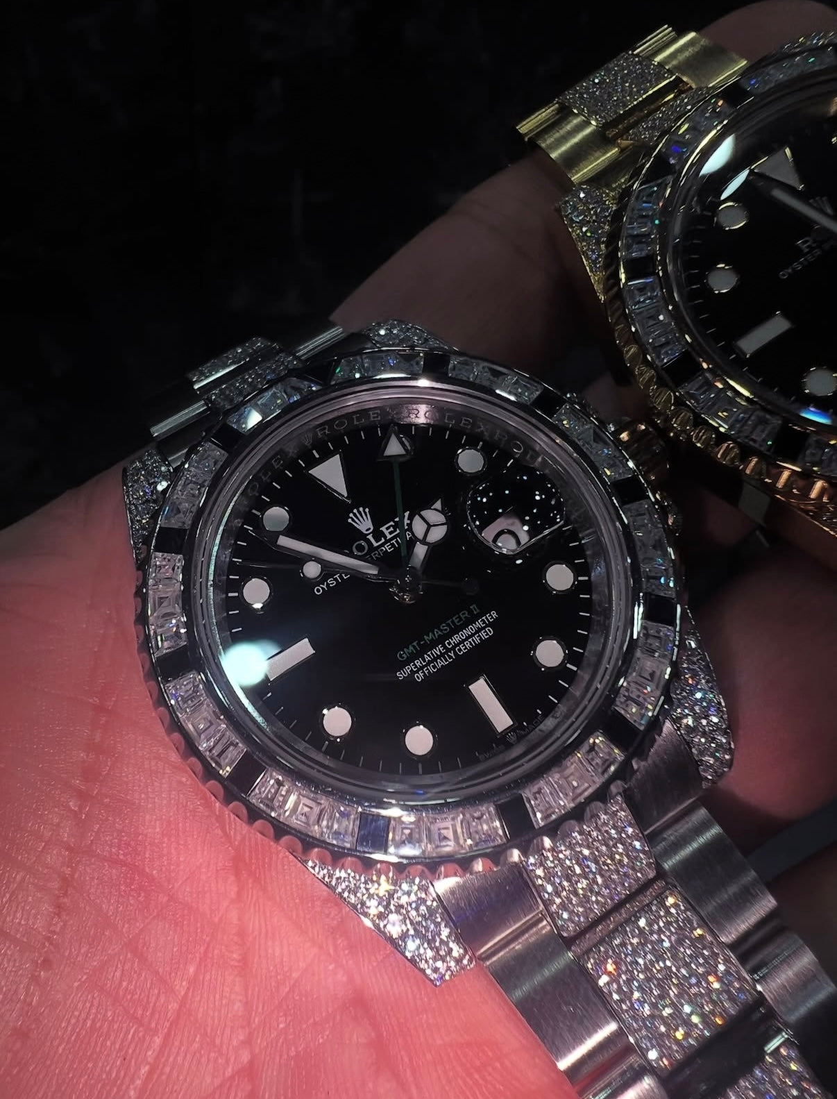 Rolex White and Yellow Gold