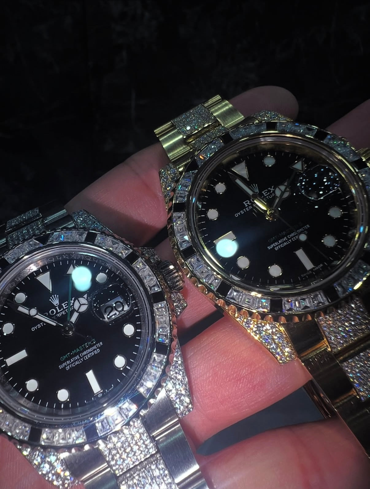 Rolex White and Yellow Gold