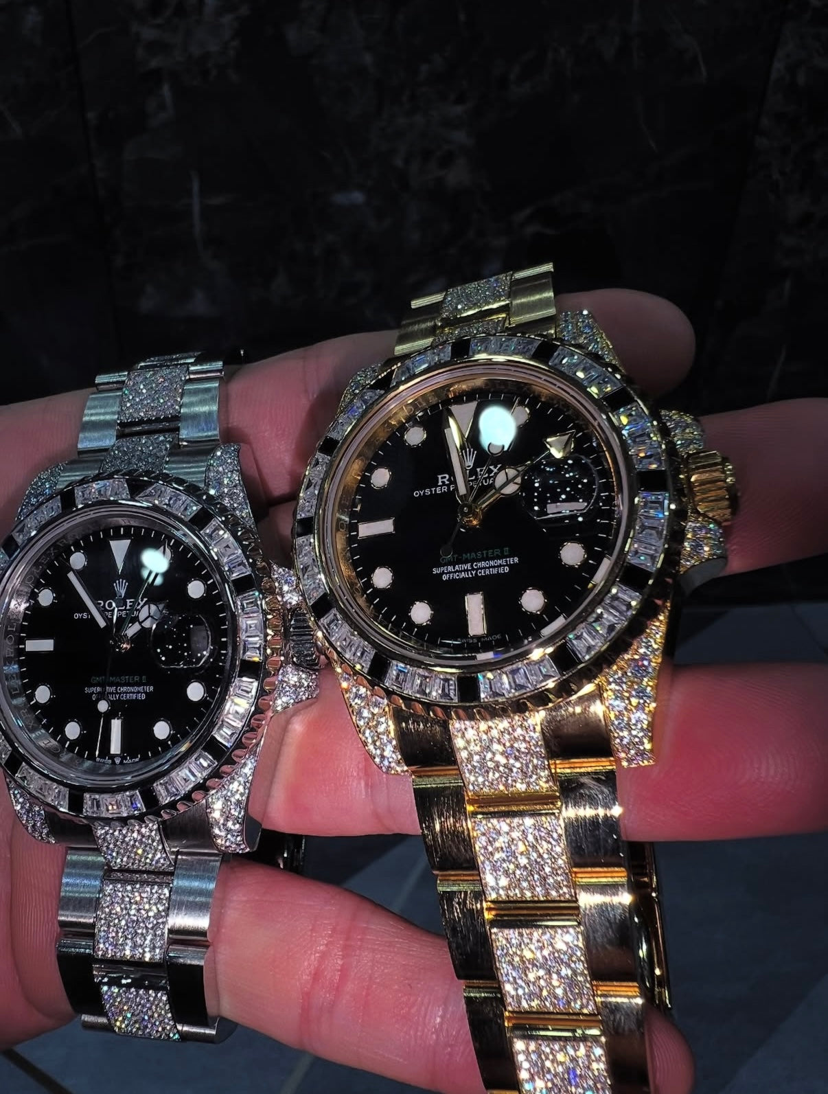 Rolex White and Yellow Gold