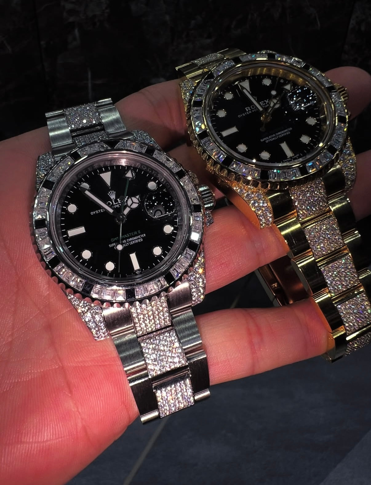 Rolex White and Yellow Gold