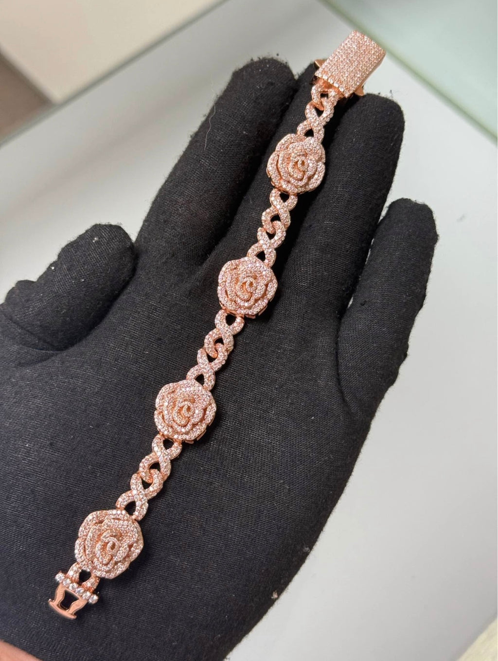 Rose Bracelet Rose Gold Plated