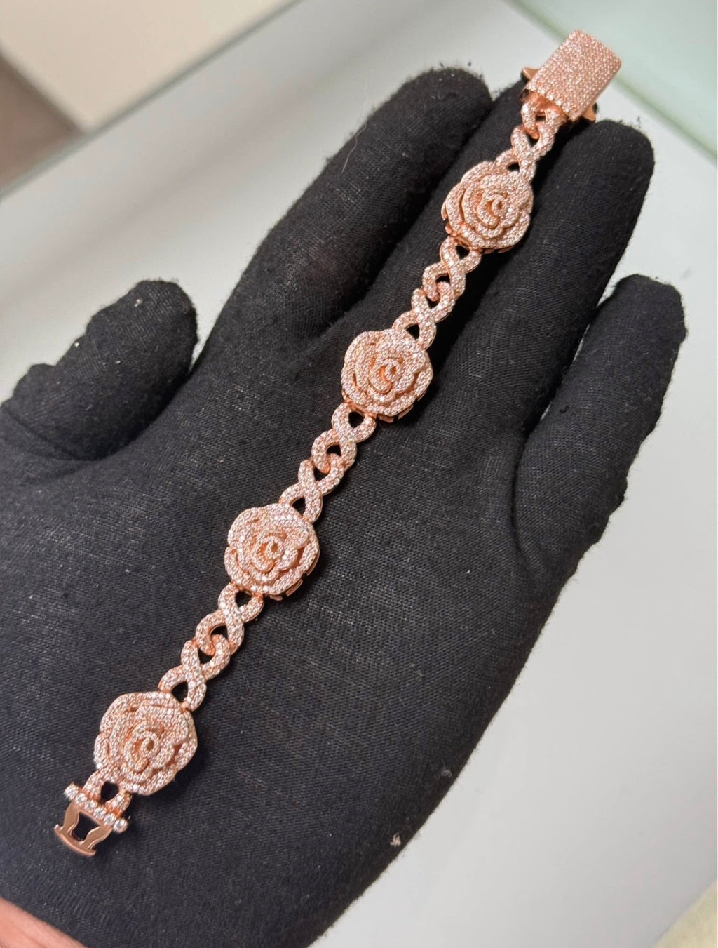 Rose Bracelet Rose Gold Plated