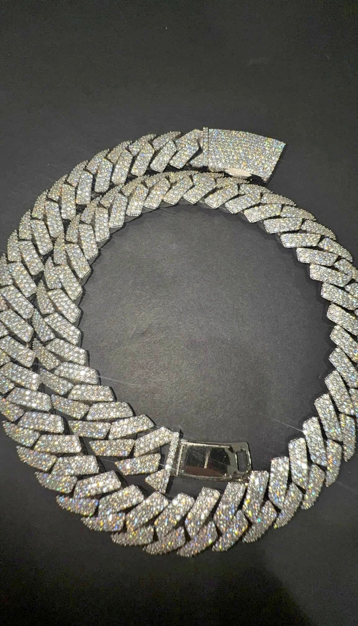 White Gold Cuban Chain