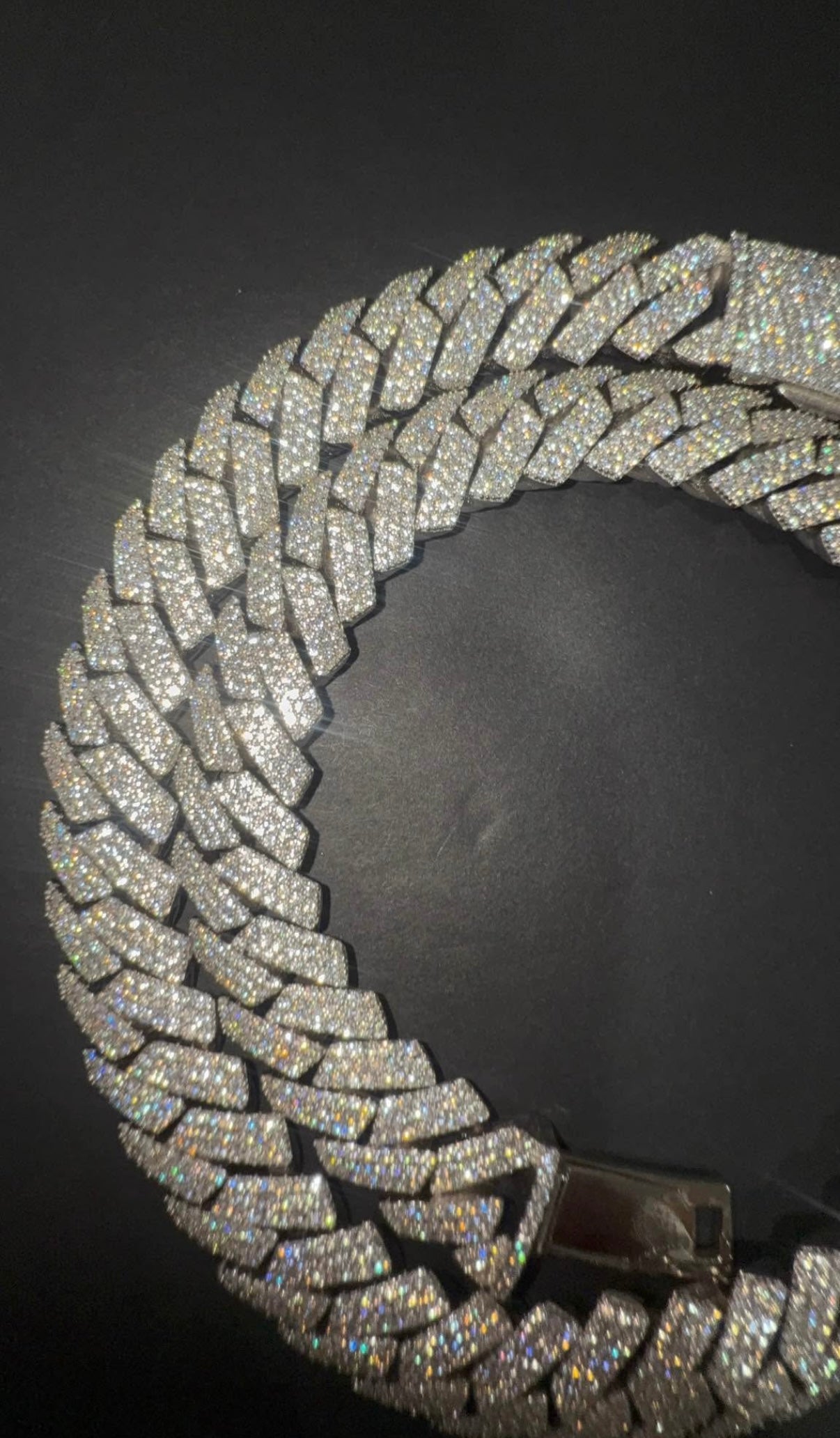 White Gold Cuban Chain
