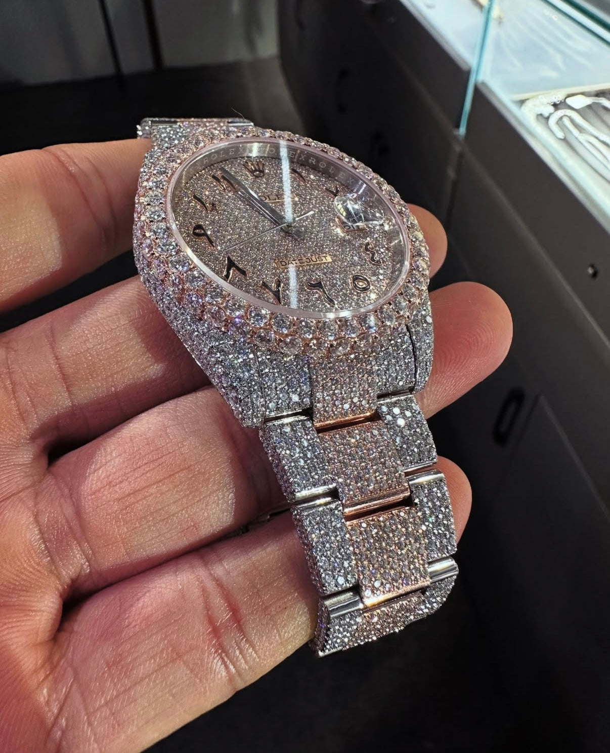 Rolex Arabic Dial 2 Tone and Only White Gold
