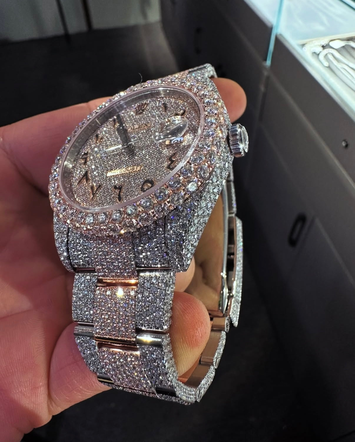 Rolex Arabic Dial 2 Tone and Only White Gold