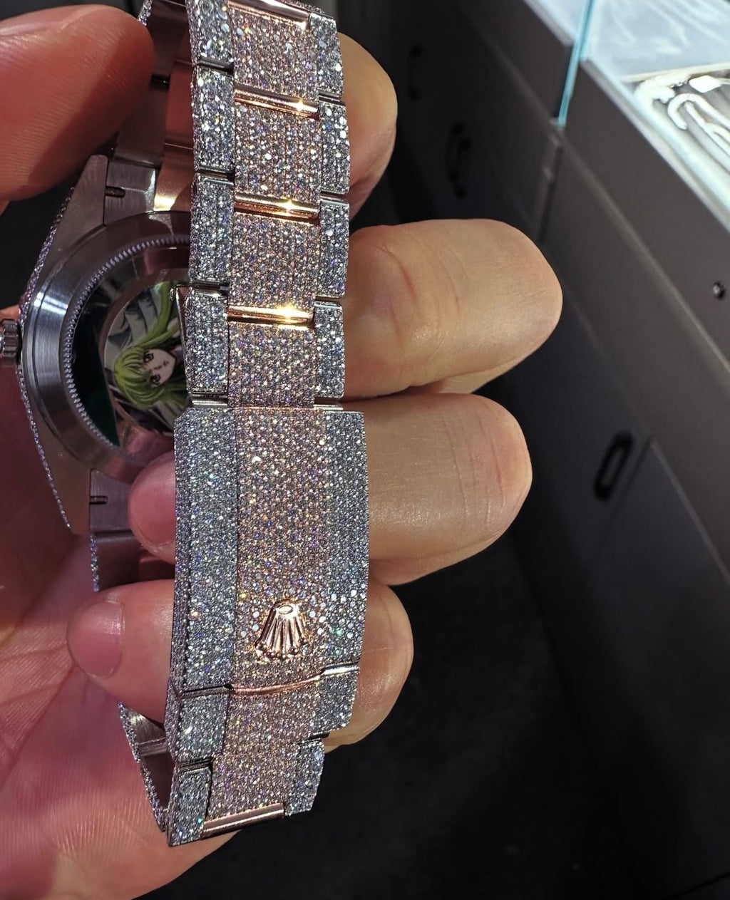 Rolex Arabic Dial 2 Tone and Only White Gold