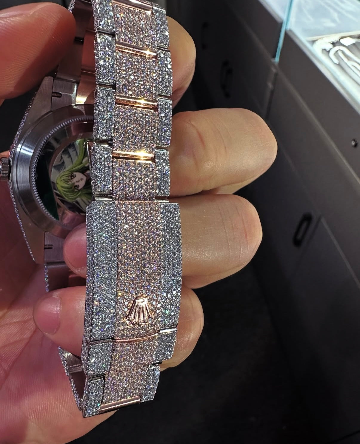Rolex Arabic Dial 2 Tone and Only White Gold