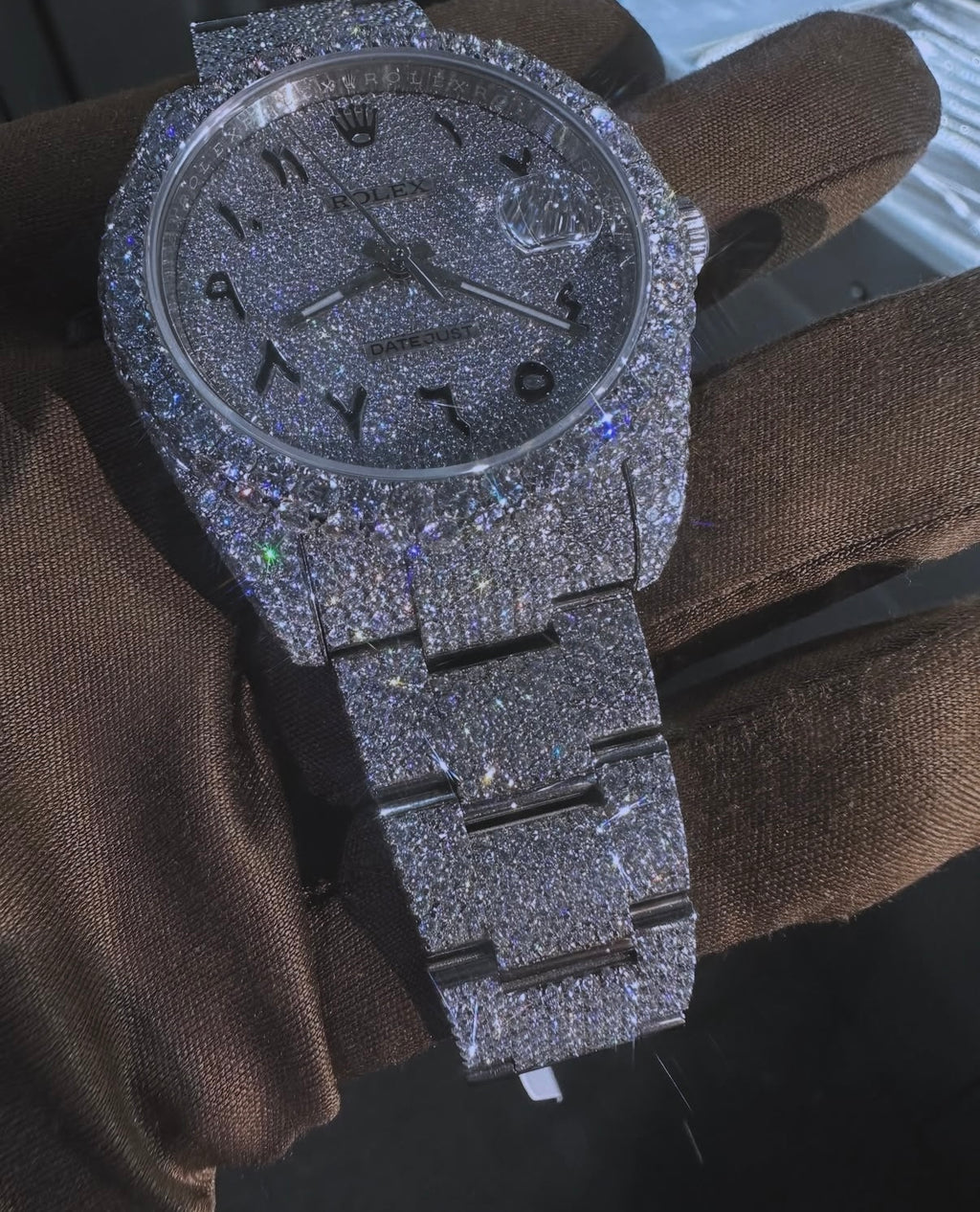Rolex Arabic Dial 2 Tone and Only White Gold