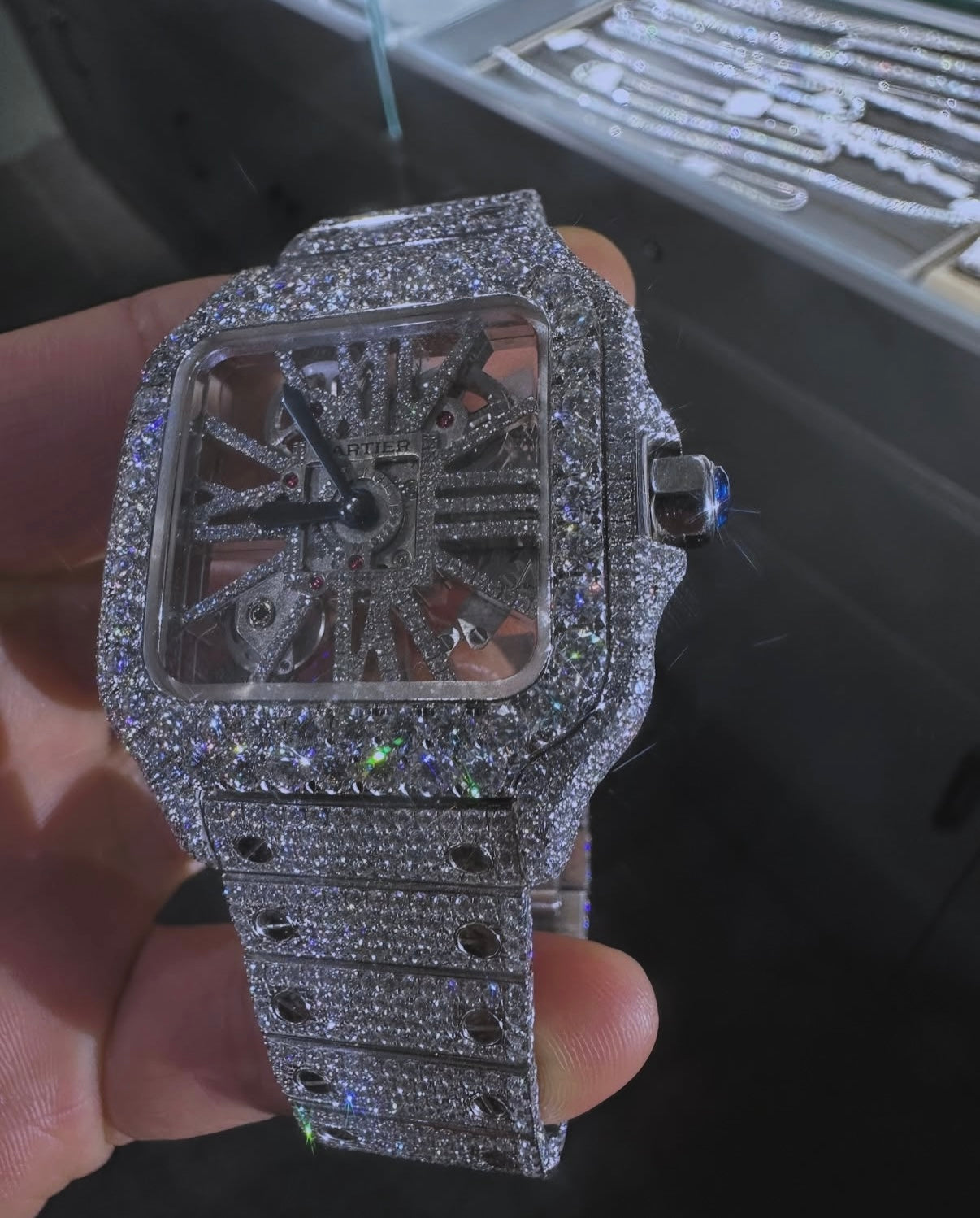 Cartier Santos Skeletron