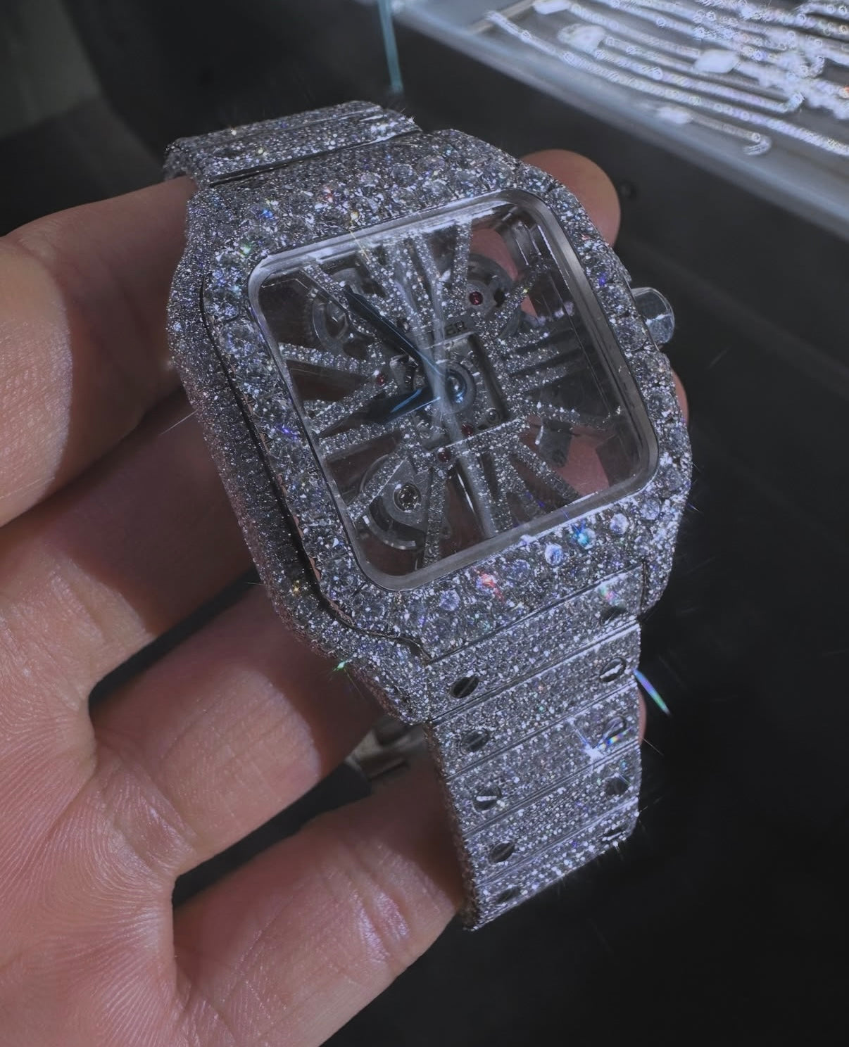 Cartier Santos Skeletron