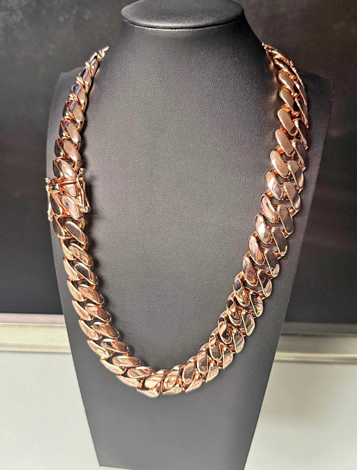 14K Plated Gold Cuban Chain