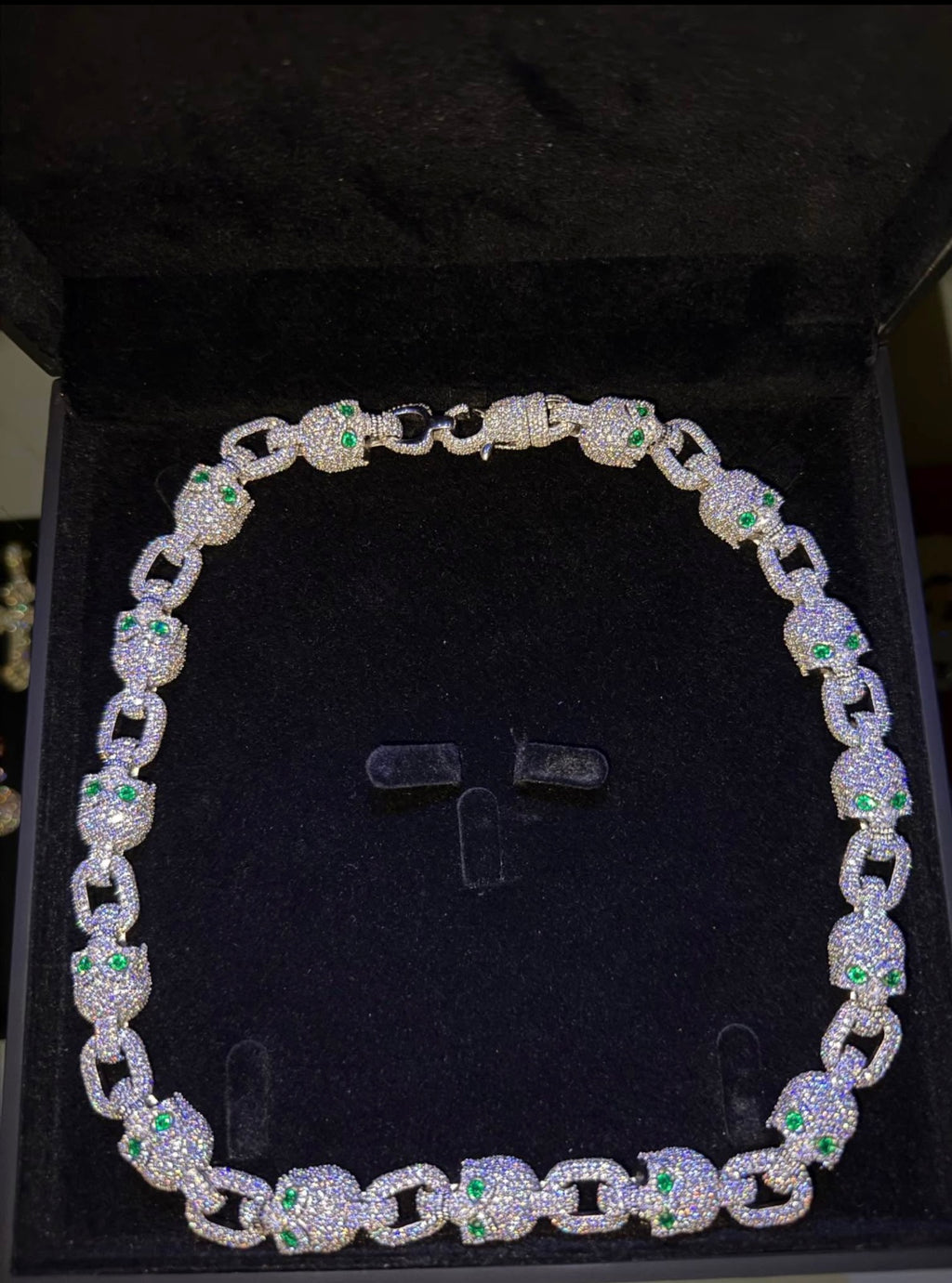 White gold and rose gold caravel Chain