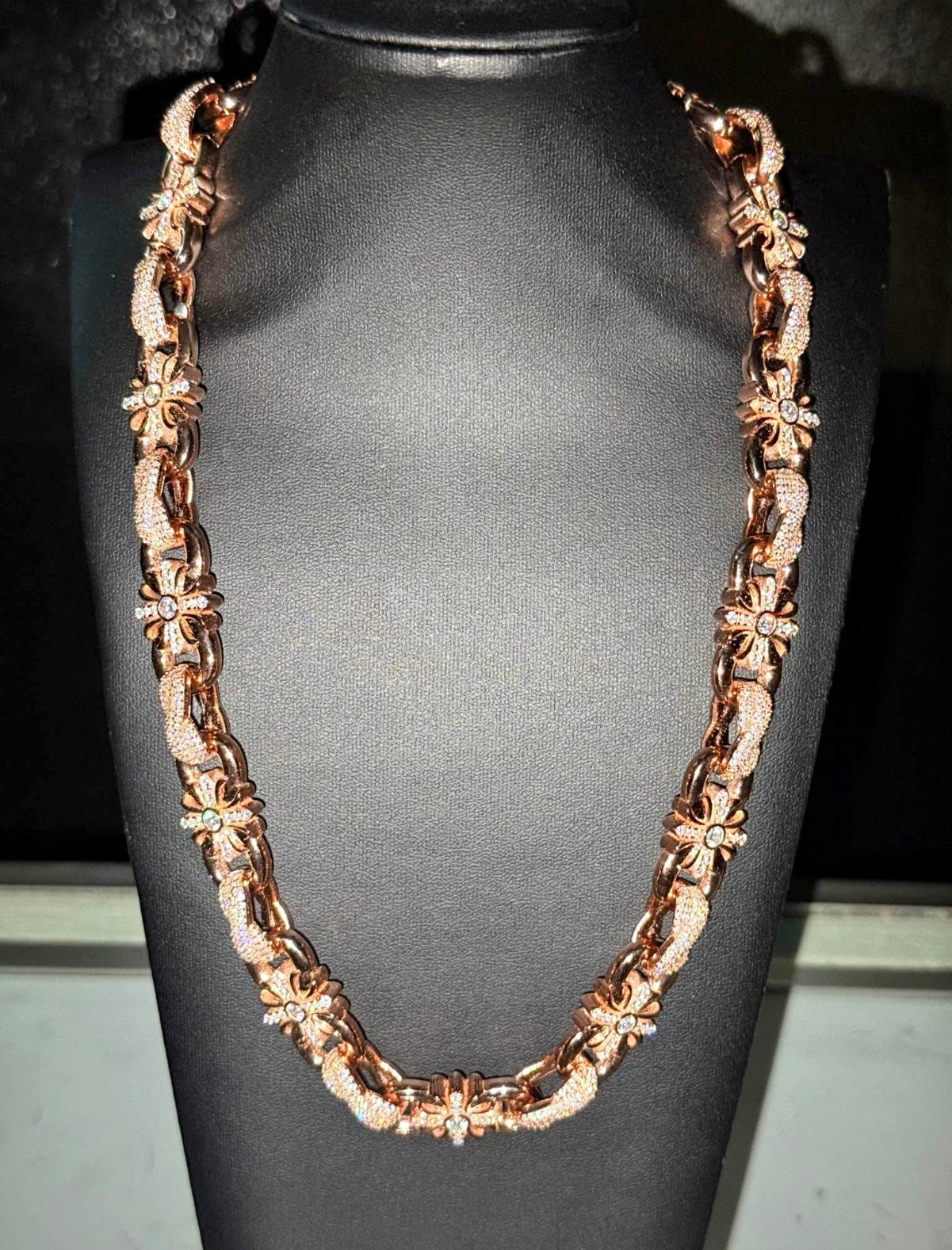 Chrome Hearts Rose Gold Chain