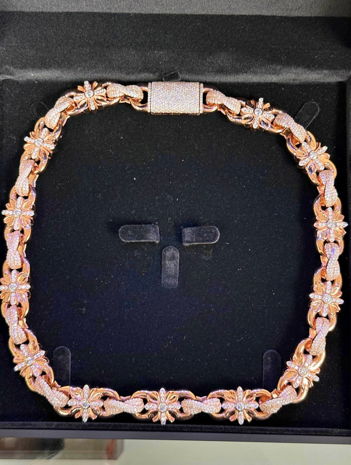 Chrome Hearts Rose Gold Chain