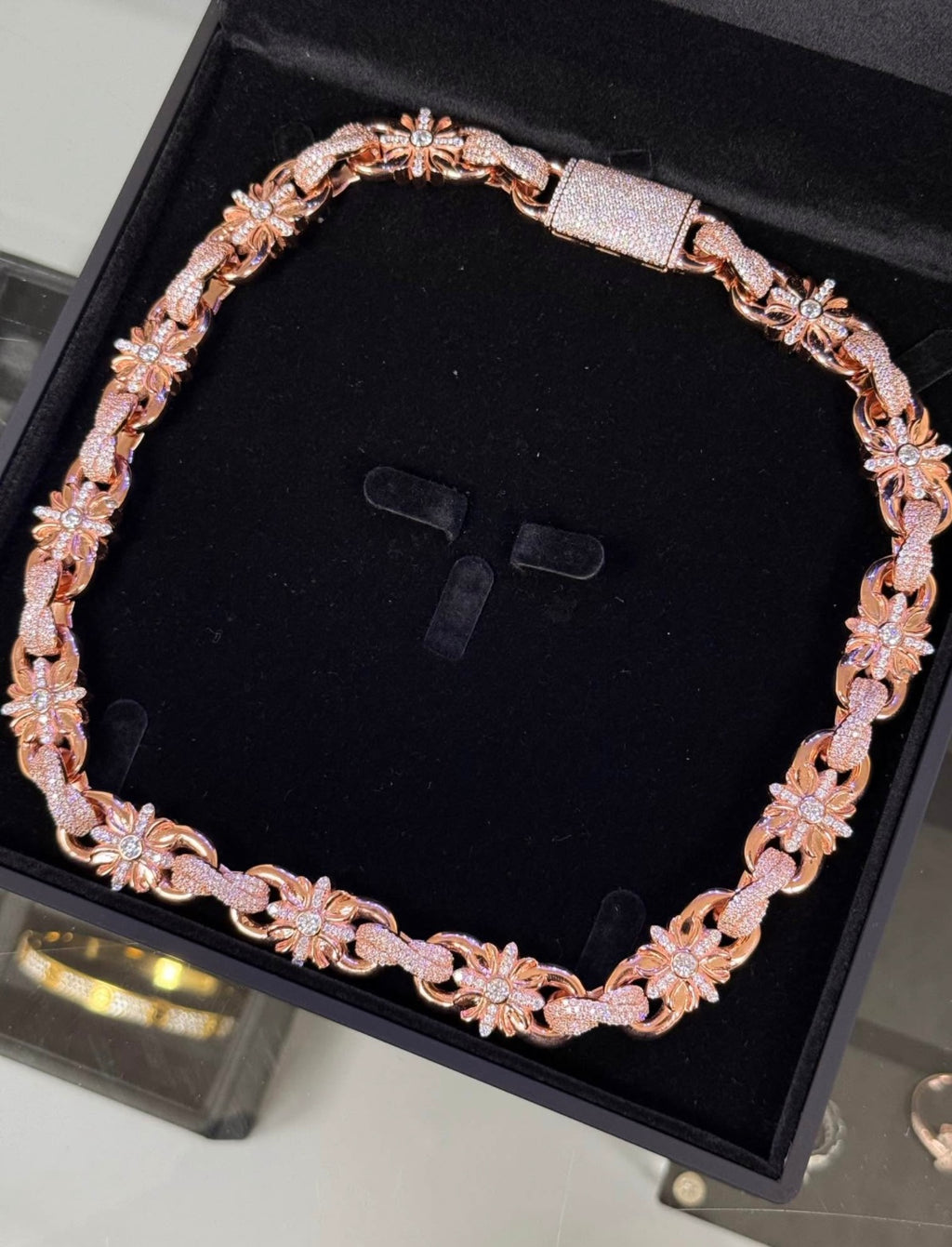 Chrome Hearts Rose Gold Chain