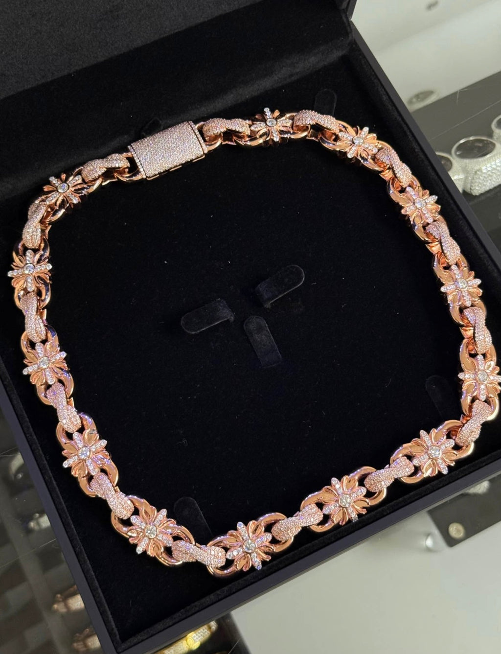 Chrome Hearts Rose Gold Chain