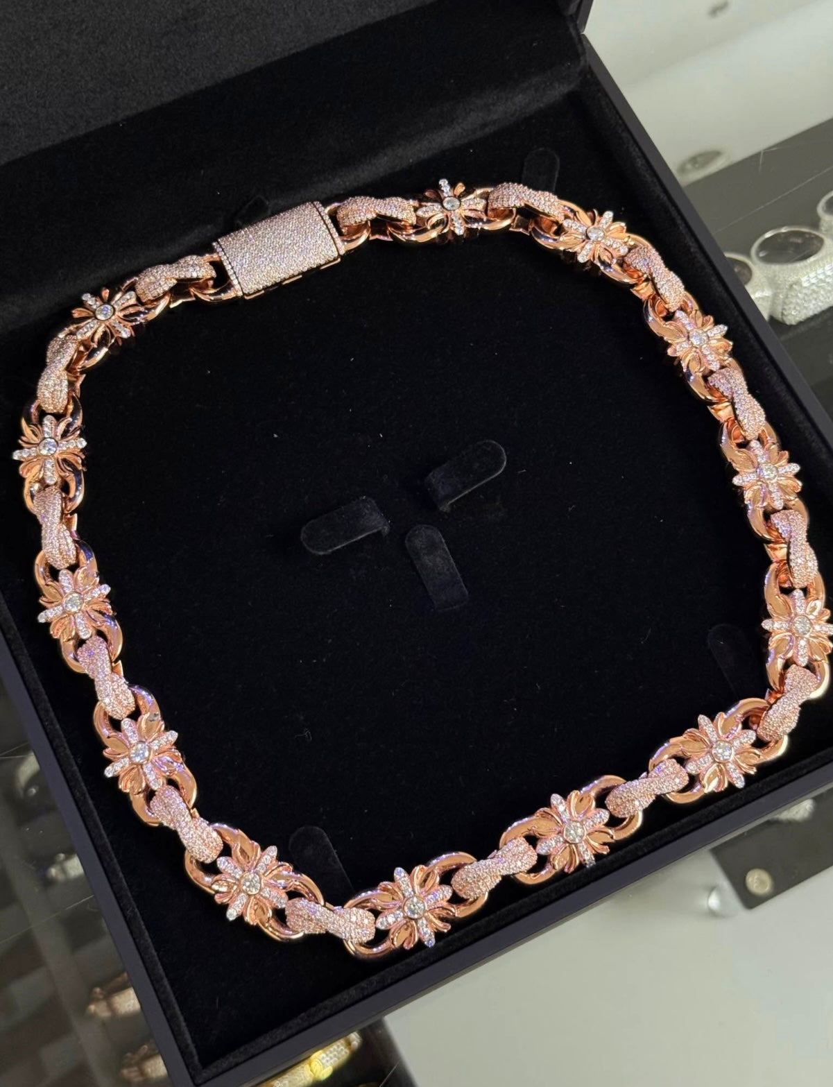 Chrome Hearts Rose Gold Chain