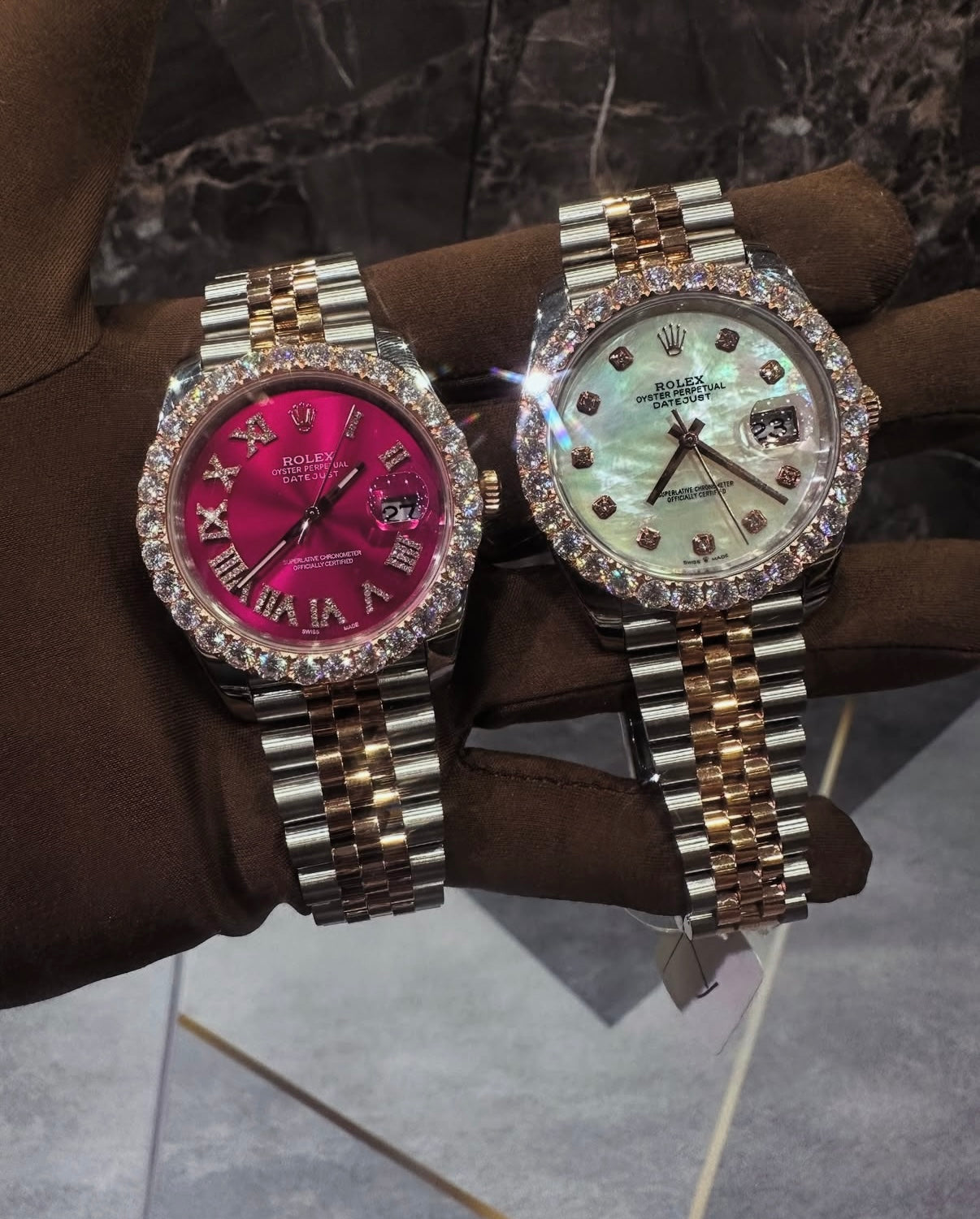 Rolex Diamond Dial Woman 36mm