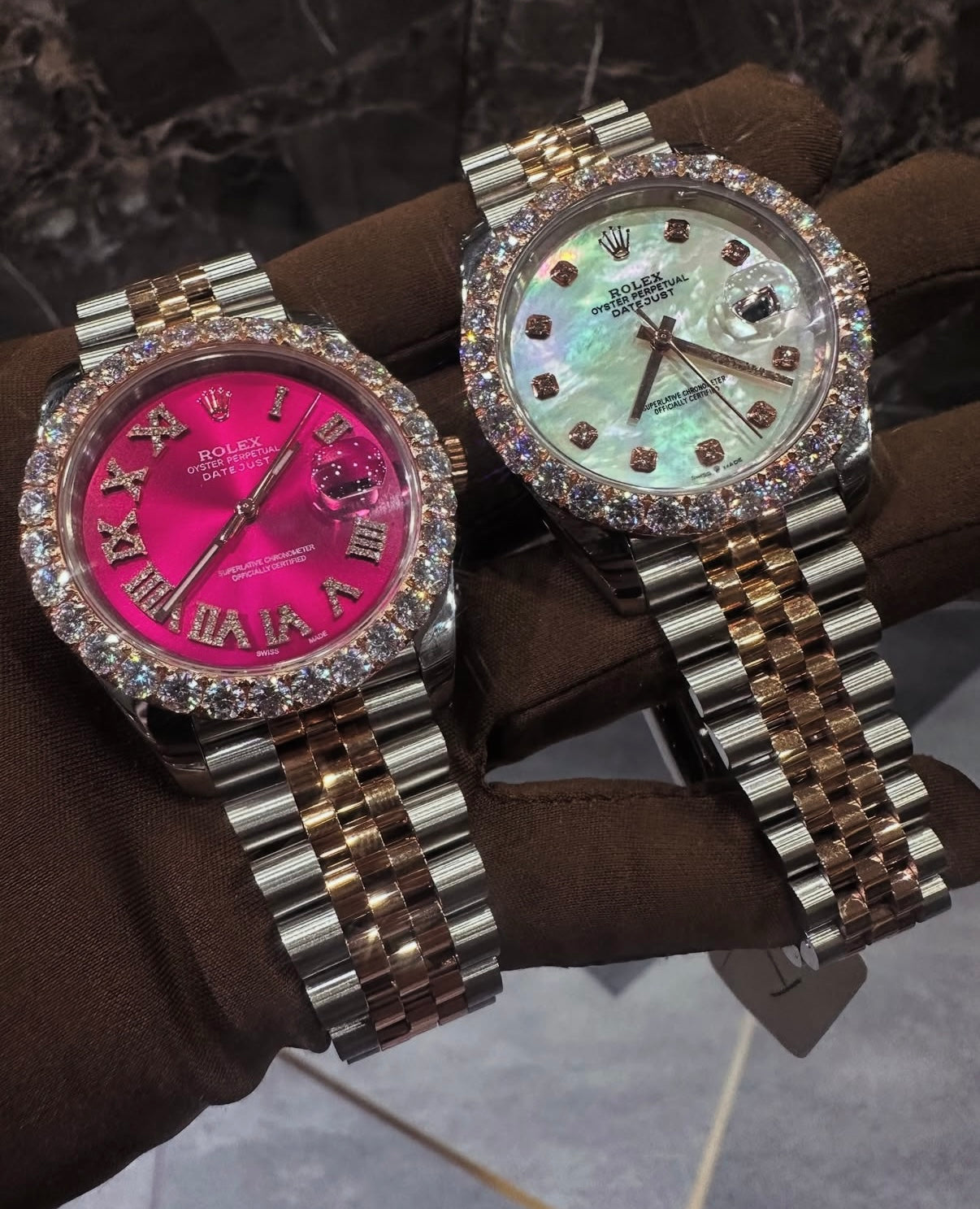 Rolex Diamond Dial Woman 36mm