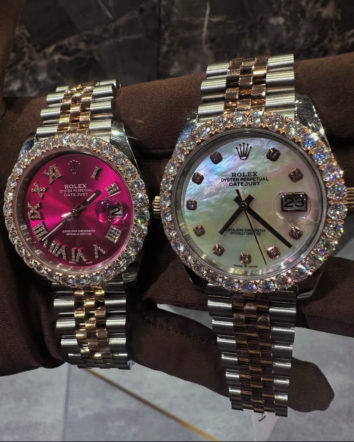 Rolex Diamond Dial Woman 36mm