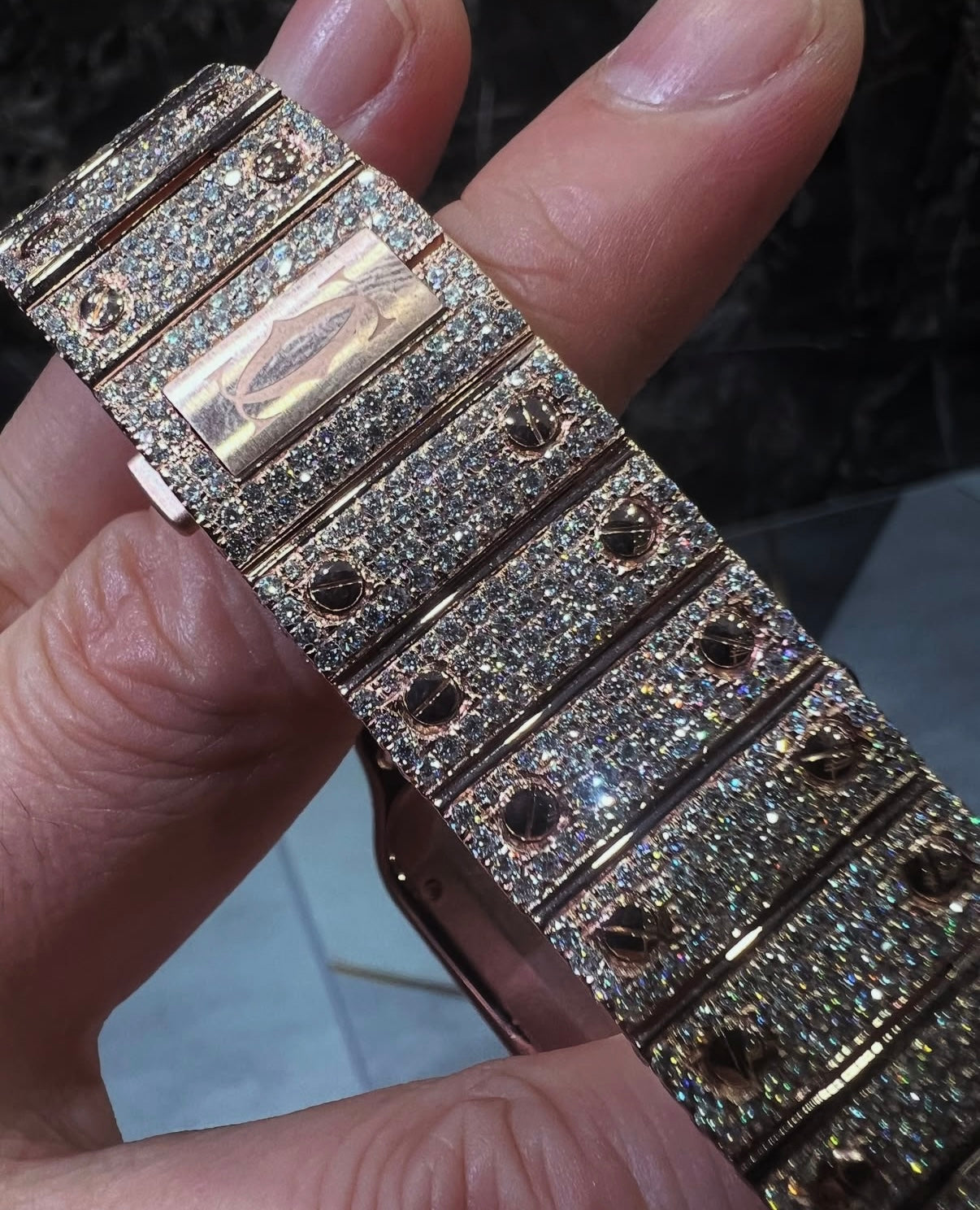 Cartier Roman Dial Rose Gold