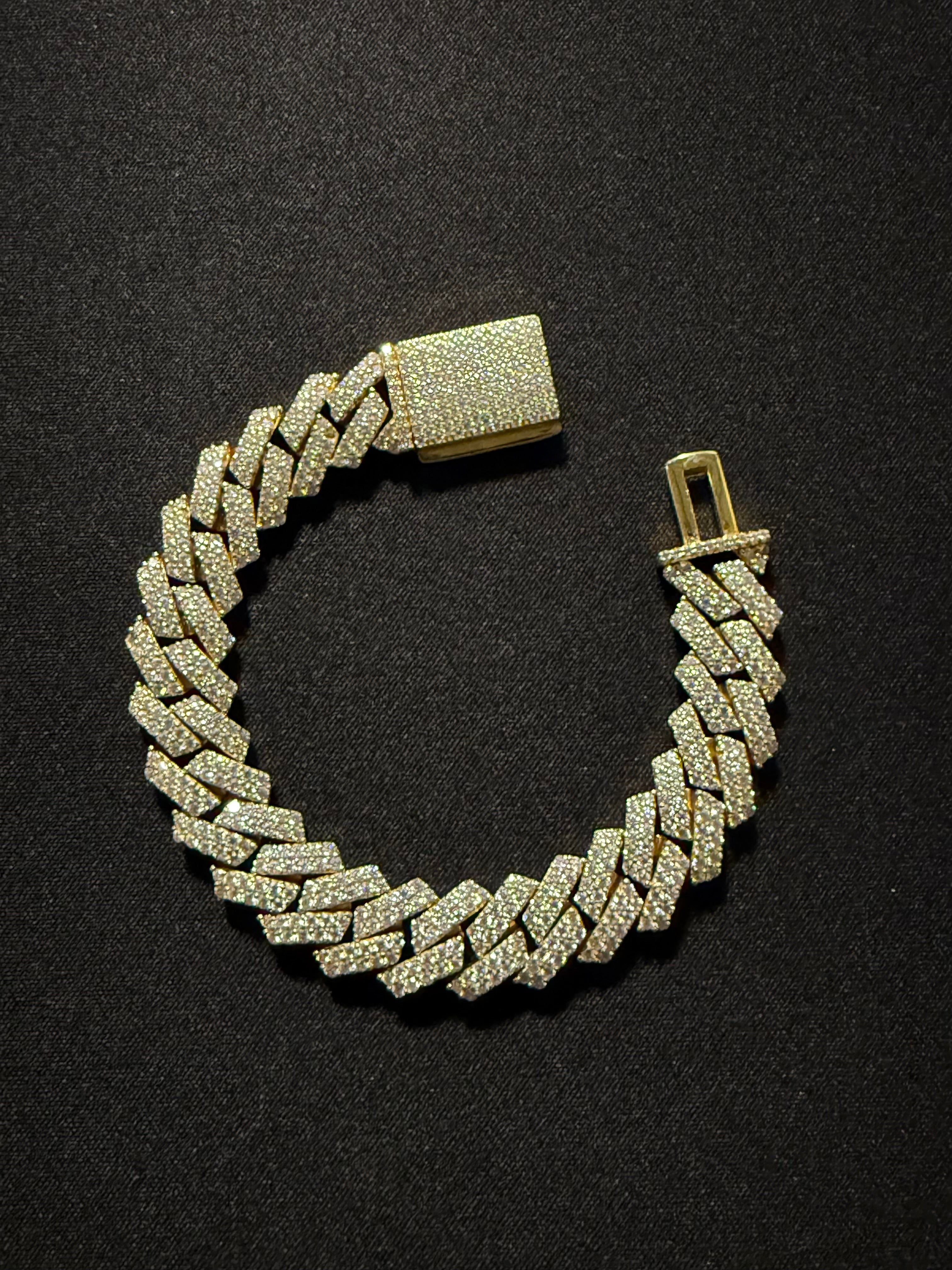 Cuban Bracelet Yellow Gold