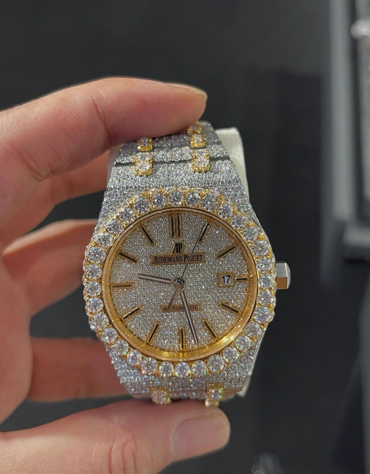AP 2 Tone Yellow Gold Regular and Arabic Dial
