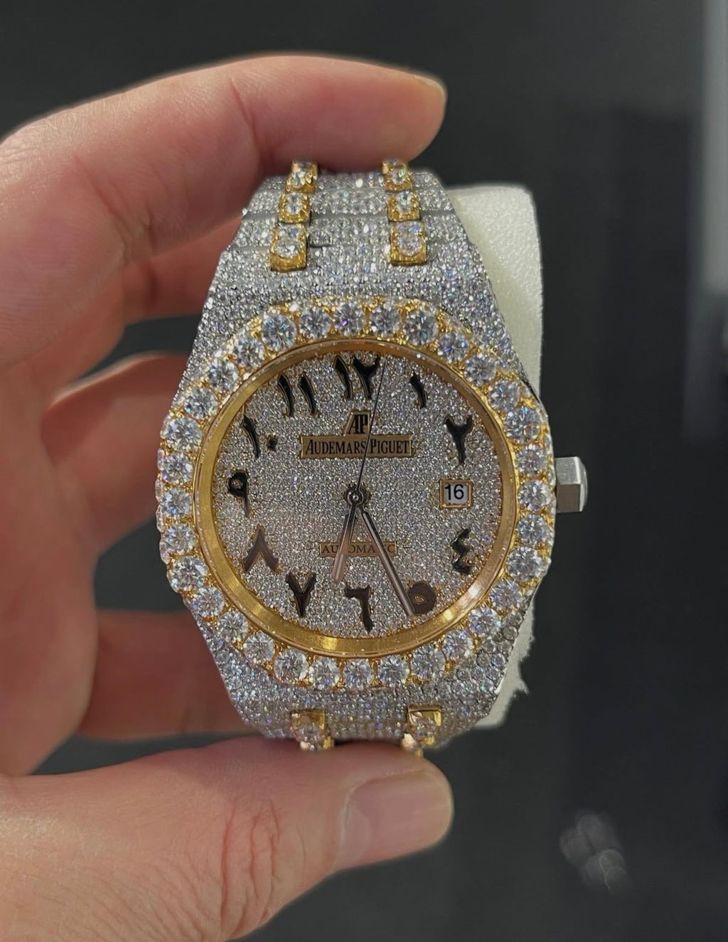 AP 2 Tone Yellow Gold Regular and Arabic Dial