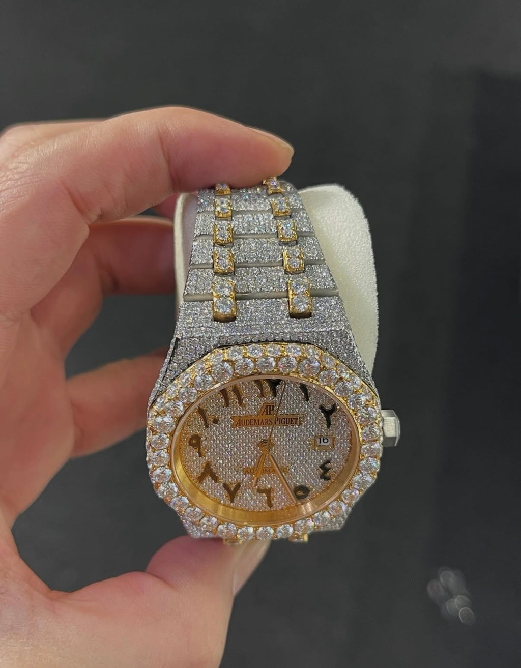AP 2 Tone Yellow Gold Regular and Arabic Dial