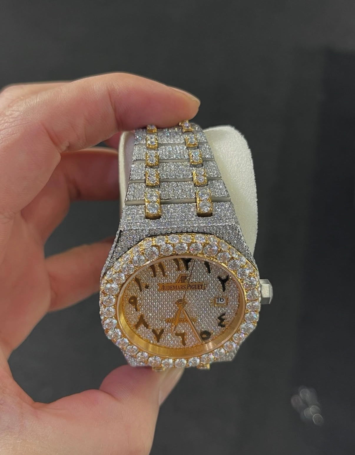 AP 2 Tone Yellow Gold Regular and Arabic Dial
