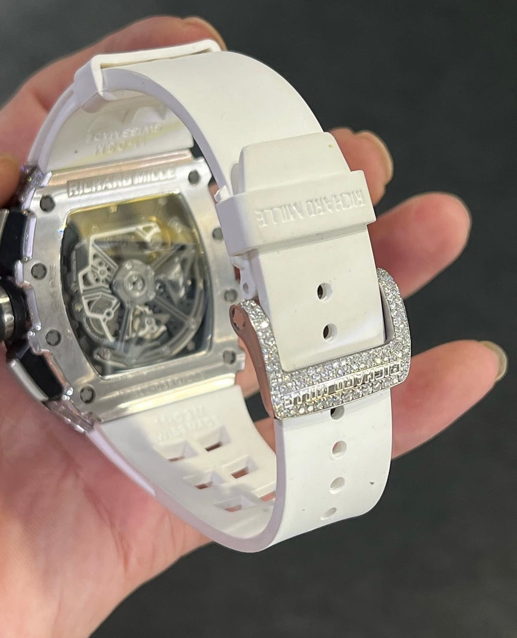 RM Black and White Strap