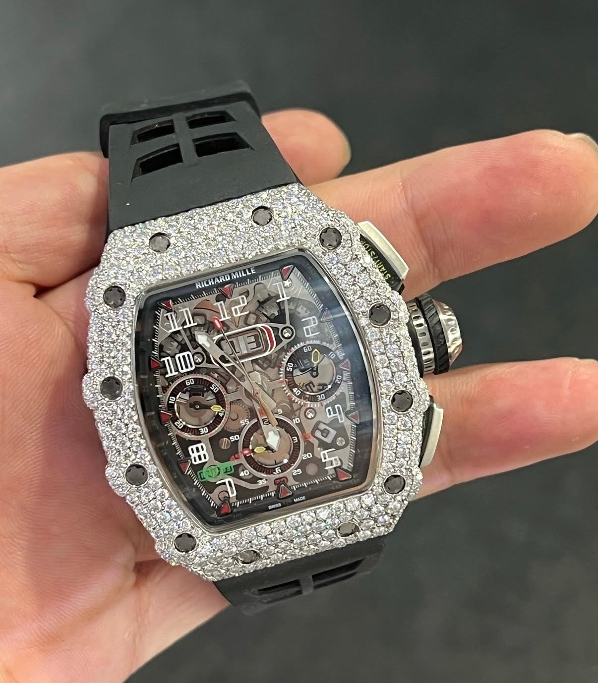 RM Black and White Strap