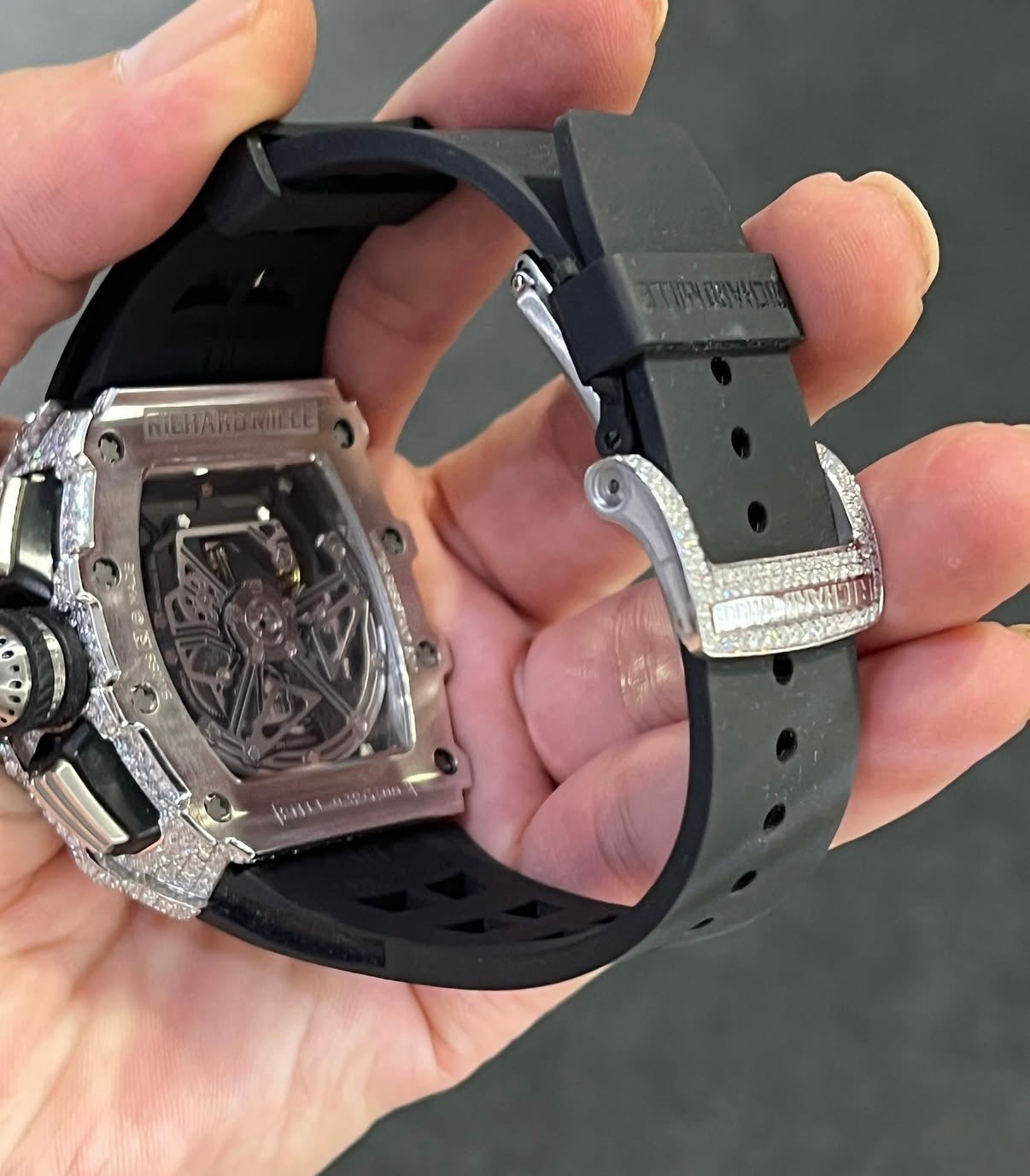 RM Black and White Strap