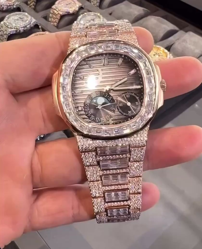 Patek Rose Gold Baguette