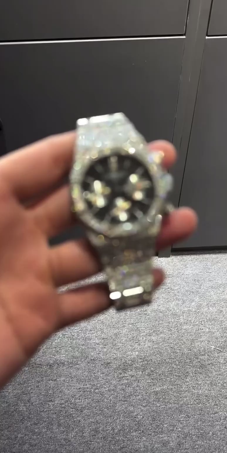 AP Black Dial Regular Bezel