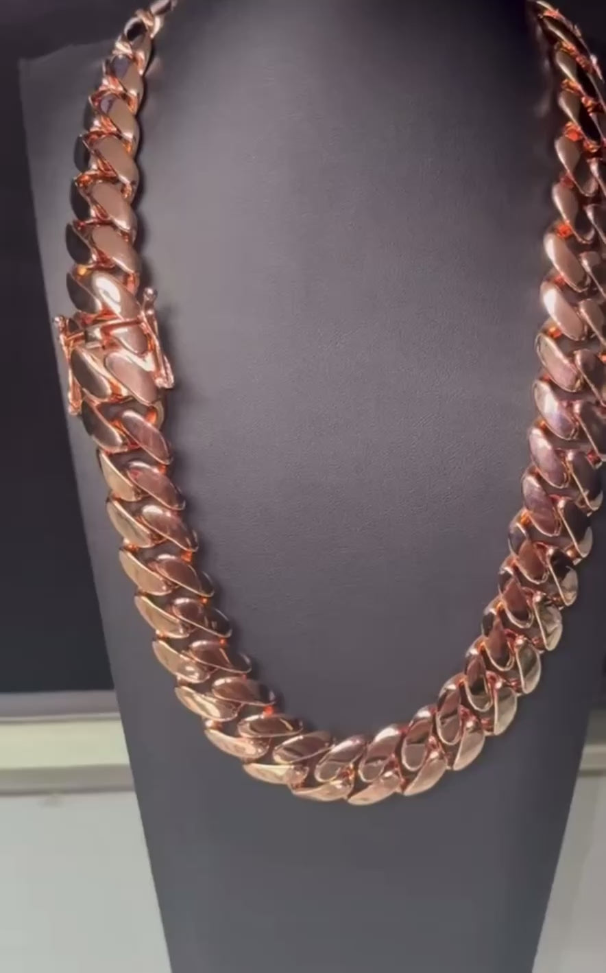 14K Plated Gold Cuban Chain